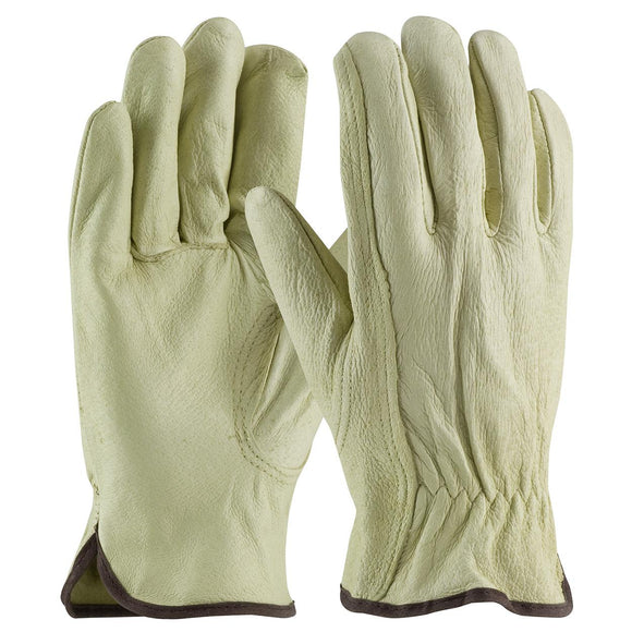 INDUSTRY GRADE TOP GRAIN PIGSKIN LEATHER DRIVERS GLOVE - KEYSTONE THUMB