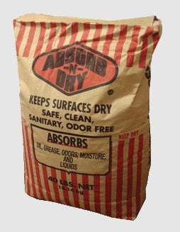 ABSORB-N-DRY OIL, GREASE, & LIQUIDS 50LB BAG