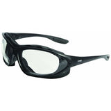 UVEX SEISMIC READER MAGNIFIER +2.0 BLACK CLEAR ANTI-FOG SAFETY GLASSES