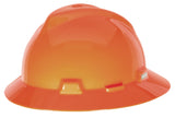MSA V-Gard® Full Brim Hard Hats - VARIOUS COLORS