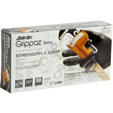 GRIPPAZ™ SKINS EXTENDED USE AMBIDEXTROUS NITRILE GLOVE WITH TEXTURED FISH SCALE GRIP - 6 MIL