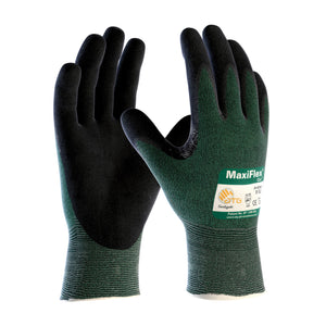 MAXIFLEX® CUT™ SEAMLESS KNIT GLOVE PREMIUM NITRILE COATED MICROFOAM GRIP ON PALM & FINGERS