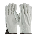 REGULAR GRADE TOP GRAIN COWHIDE LEATHER DRIVERS GLOVE - KEYSTONE THUMB