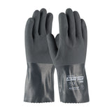 ACTIVGRIP™ NITRILE COATED GLOVE WITH COTTON LINER AND MICROFINISH GRIP - 12"